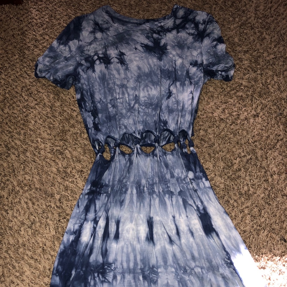 Tie dye American eagle dress